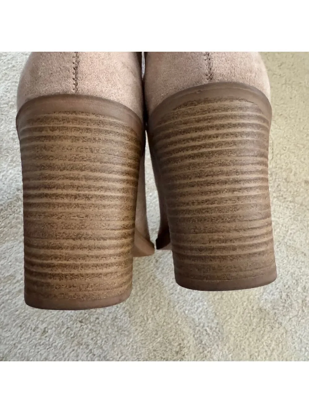 Qupid Women's Tan Ankle Boots size 8.5